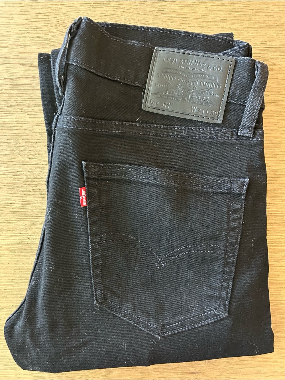 Levi's Premium Black Lot 511 Slim Jeans
W31 L30